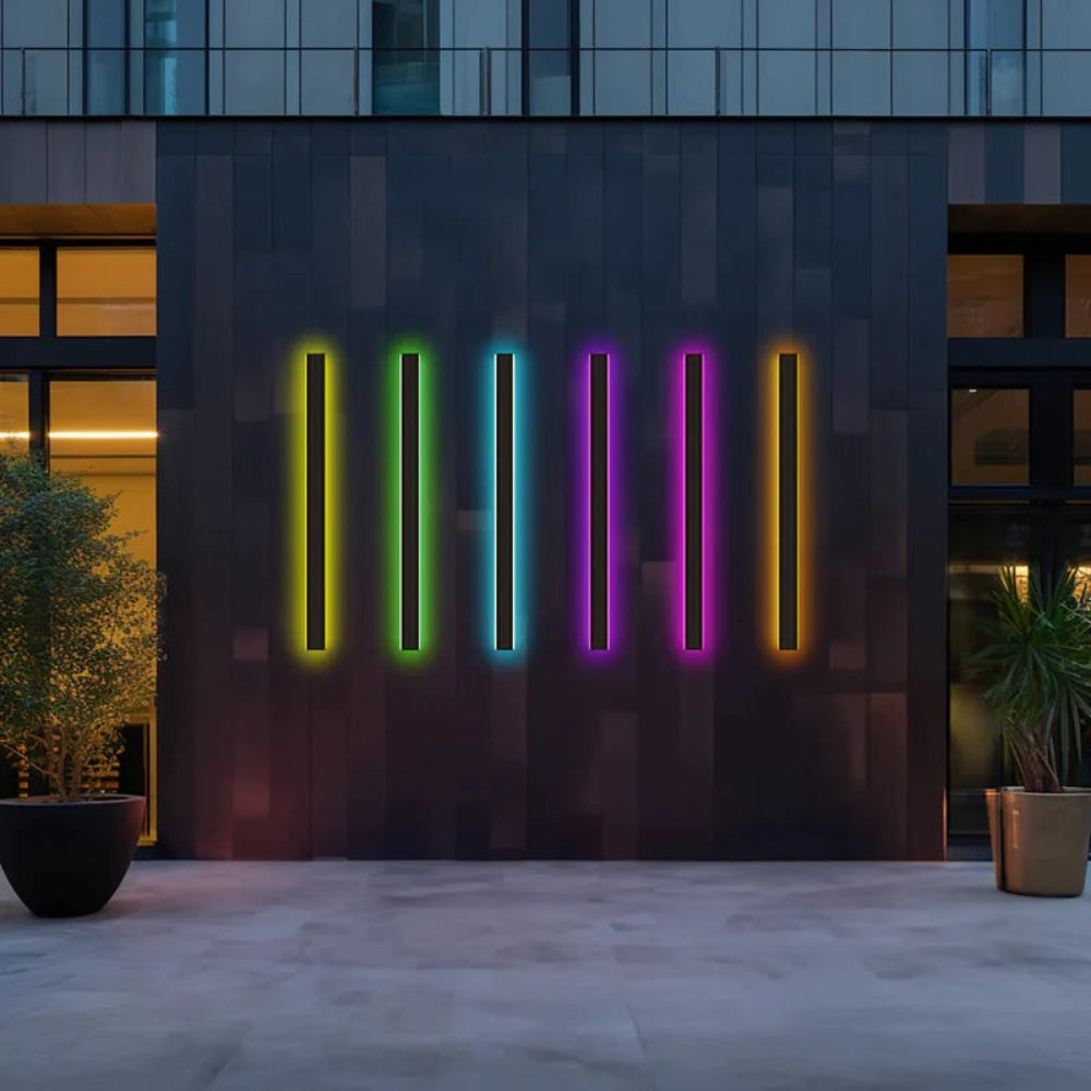 Modern LED Outdoor Wall Light Waterproof Exterior Fixture