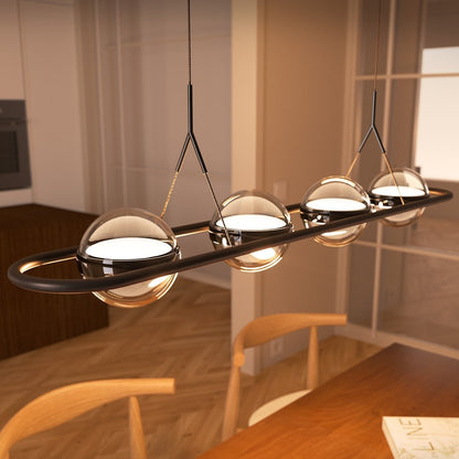 Modern LED Pendant Light Adjustable Hanging Design for Dining Room Kitchen Island