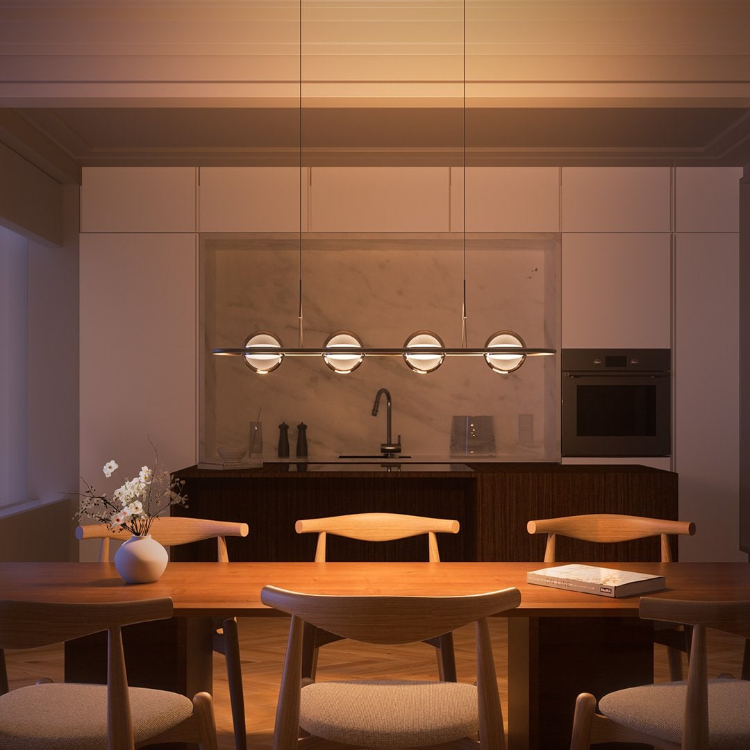 Modern LED Pendant Light Adjustable Hanging Design for Dining Room Kitchen Island