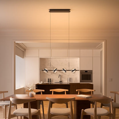 Modern LED Pendant Light Adjustable Hanging Design for Dining Room Kitchen Island