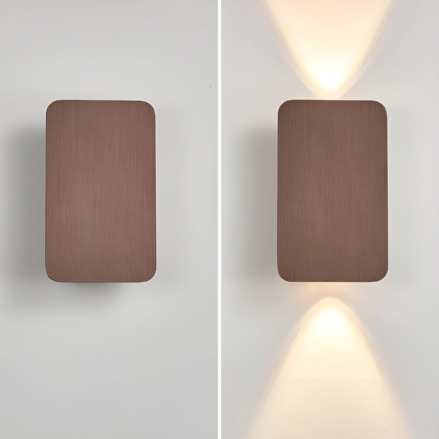 Modern LED Wall Light Minimalist Rectangular Indoor Lamp