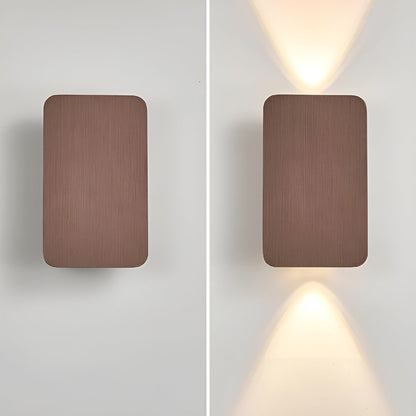 Modern LED Wall Light Minimalist Rectangular Indoor Lamp
