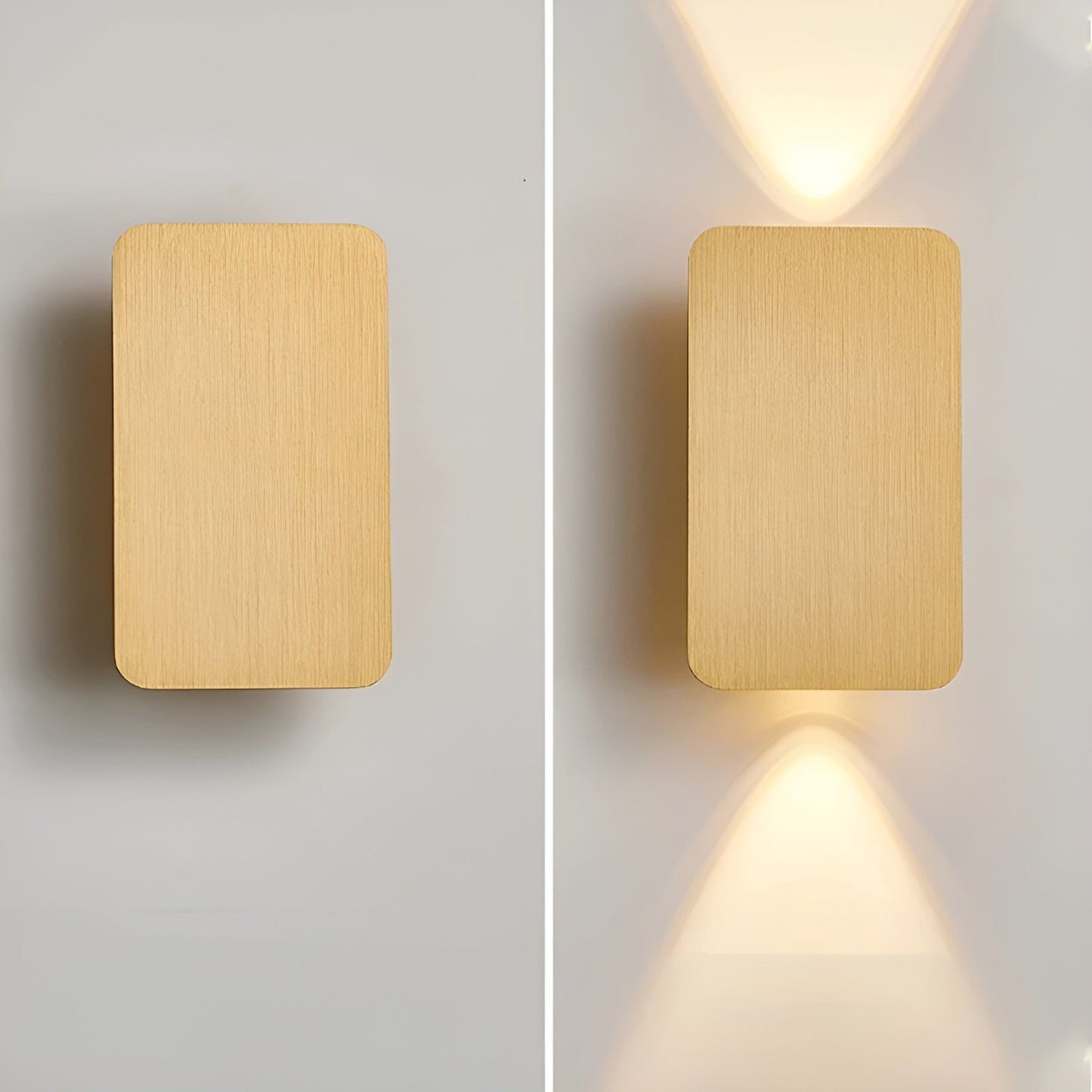 Modern LED Wall Light Minimalist Rectangular Indoor Lamp