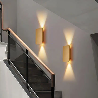 Modern LED Wall Light Minimalist Rectangular Indoor Lamp