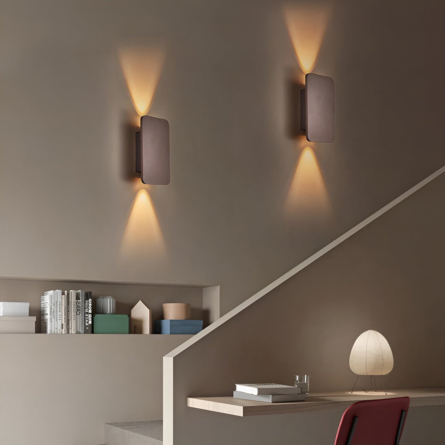 Modern LED Wall Light Minimalist Rectangular Indoor Lamp