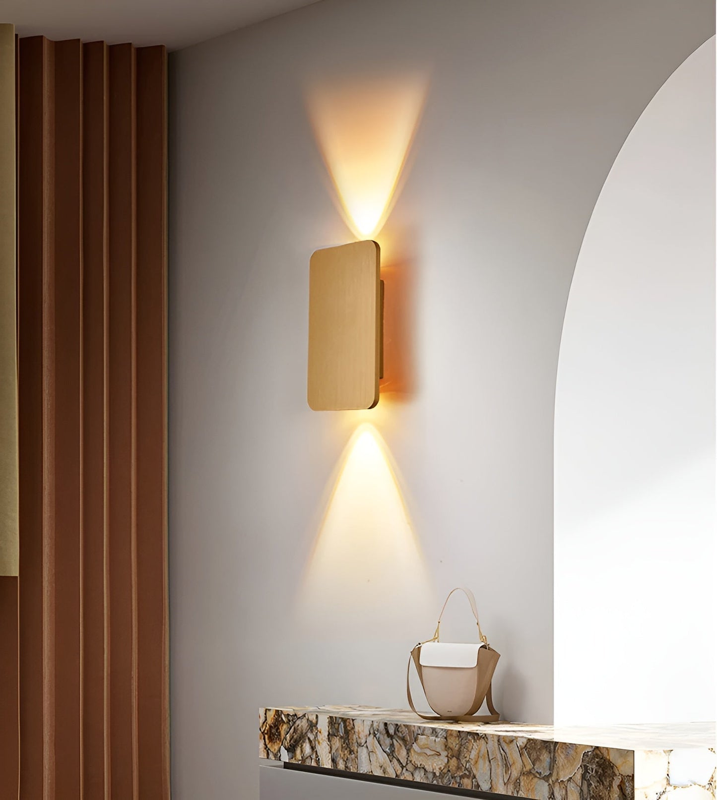 Modern LED Wall Light Minimalist Rectangular Indoor Lamp