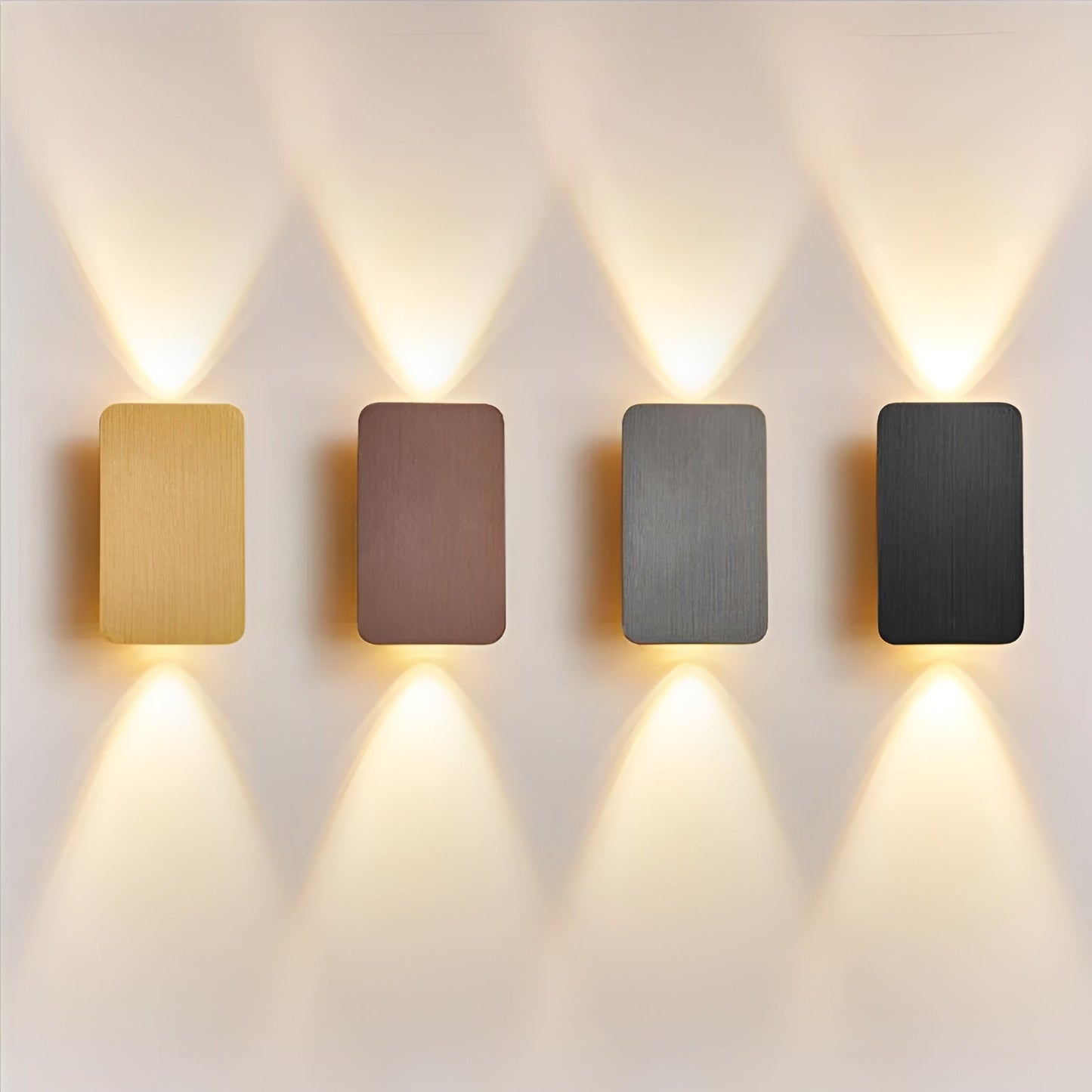 Modern LED Wall Light Minimalist Rectangular Indoor Lamp