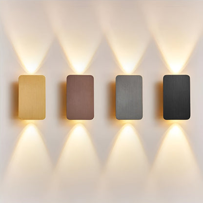 Modern LED Wall Light Minimalist Rectangular Indoor Lamp