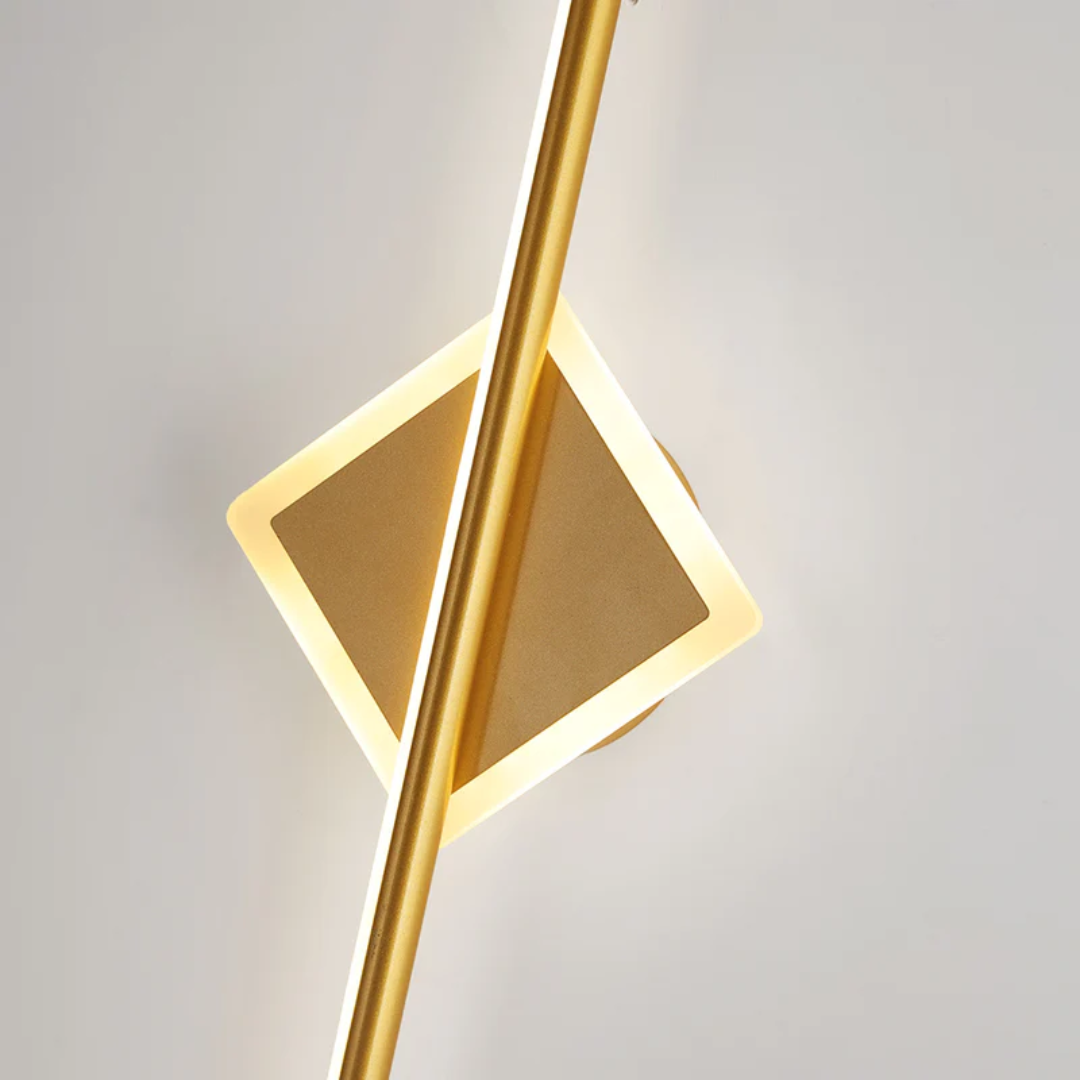 Modern LED Wall Light with Adjustable Color for Living Room, Bedroom & Bathroom
