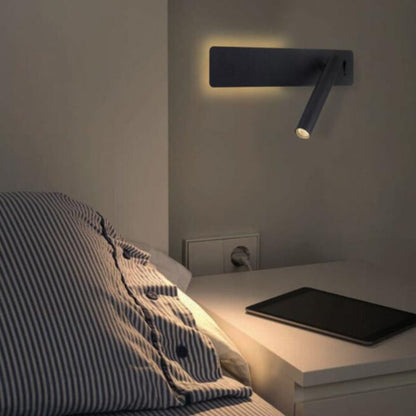 Modern LED Wall Reading Light with Adjustable Swivel Arm