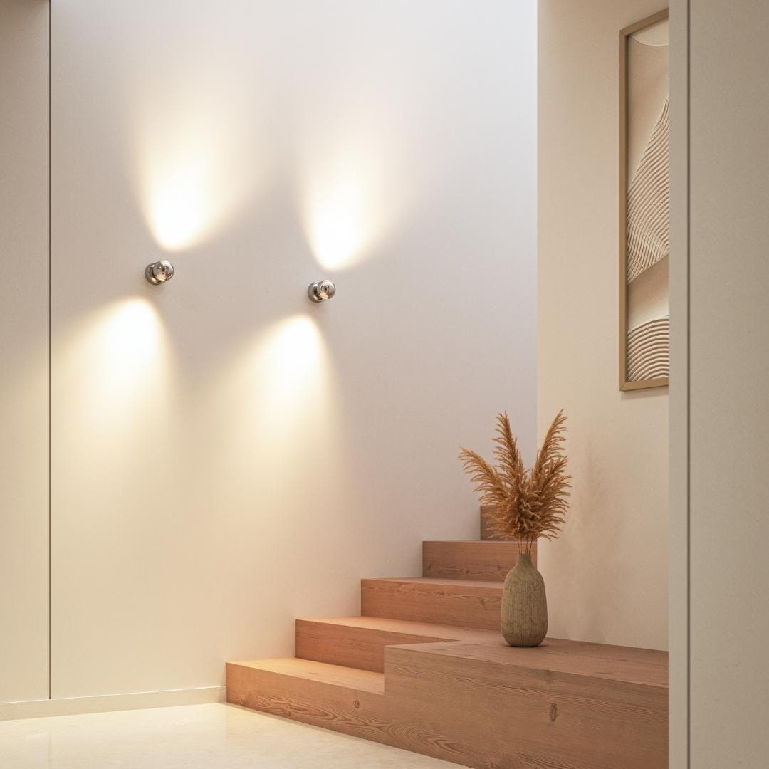 Moderne led-wandlamp met aanraakbediening en dimfunctie, sfeerverlichting voor binnen voor slaapkamer en woonkamer