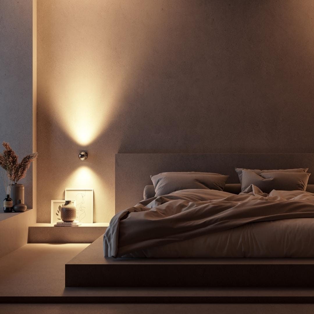 Moderne led-wandlamp met aanraakbediening en dimfunctie, sfeerverlichting voor binnen voor slaapkamer en woonkamer