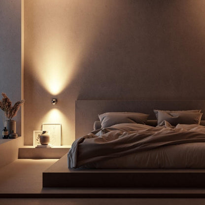 Moderne led-wandlamp met aanraakbediening en dimfunctie, sfeerverlichting voor binnen voor slaapkamer en woonkamer