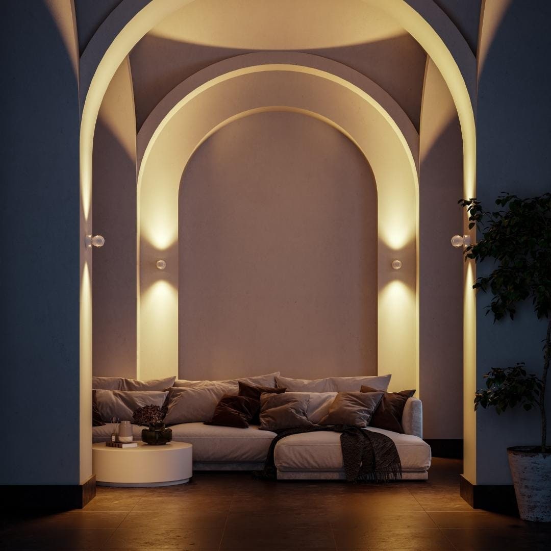 Moderne led-wandlamp met aanraakbediening en dimfunctie, sfeerverlichting voor binnen voor slaapkamer en woonkamer
