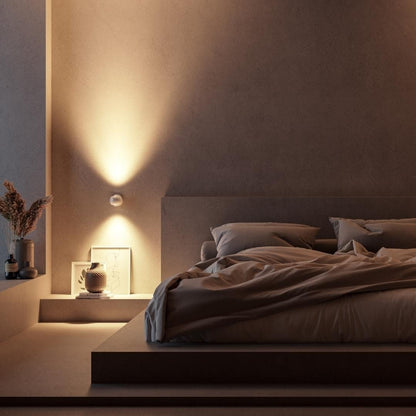 Moderne led-wandlamp met aanraakbediening en dimfunctie, sfeerverlichting voor binnen voor slaapkamer en woonkamer