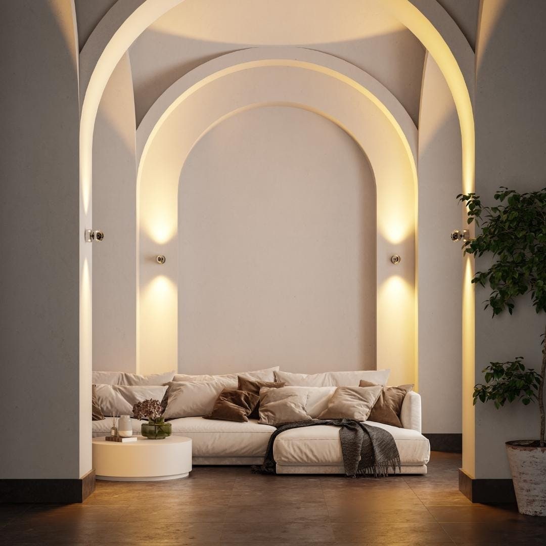Moderne led-wandlamp met aanraakbediening en dimfunctie, sfeerverlichting voor binnen voor slaapkamer en woonkamer