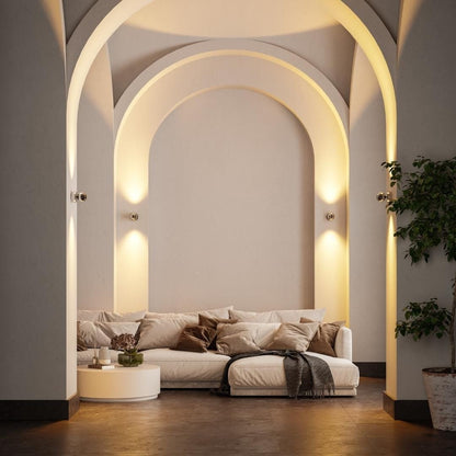 Moderne led-wandlamp met aanraakbediening en dimfunctie, sfeerverlichting voor binnen voor slaapkamer en woonkamer