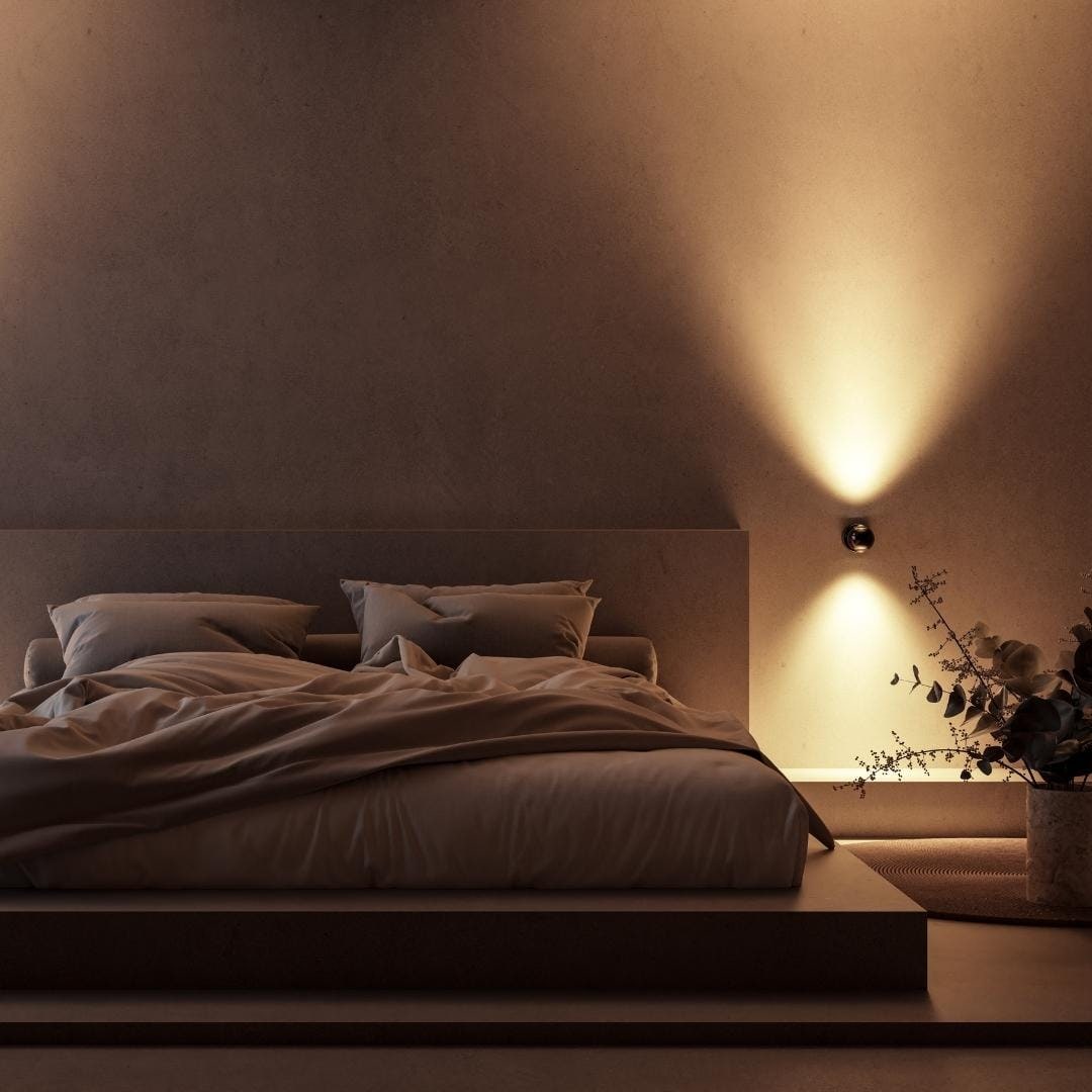Moderne led-wandlamp met aanraakbediening en dimfunctie, sfeerverlichting voor binnen voor slaapkamer en woonkamer
