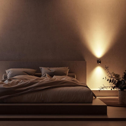 Moderne led-wandlamp met aanraakbediening en dimfunctie, sfeerverlichting voor binnen voor slaapkamer en woonkamer