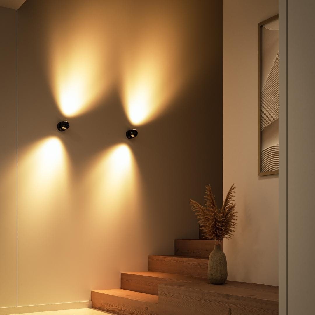Moderne led-wandlamp met aanraakbediening en dimfunctie, sfeerverlichting voor binnen voor slaapkamer en woonkamer