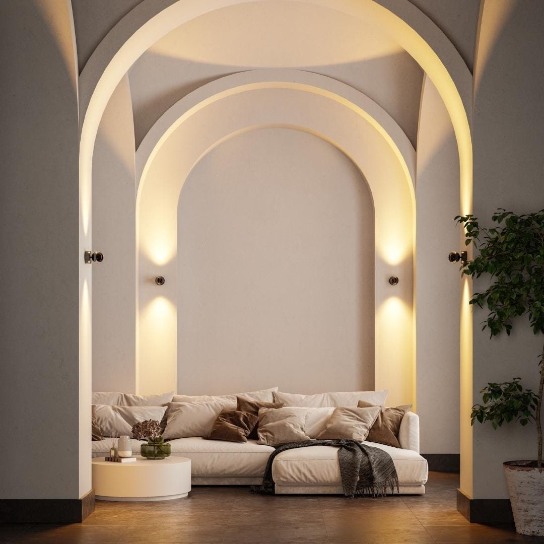 Moderne led-wandlamp met aanraakbediening en dimfunctie, sfeerverlichting voor binnen voor slaapkamer en woonkamer