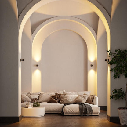 Moderne led-wandlamp met aanraakbediening en dimfunctie, sfeerverlichting voor binnen voor slaapkamer en woonkamer