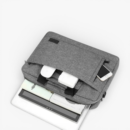 Modern Laptop Messenger Bag Waterproof Business Travel Computer Briefcase
