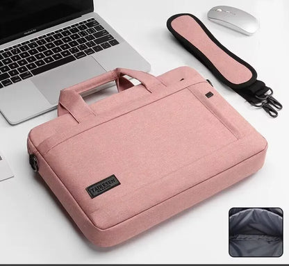 Modern Laptop Messenger Bag Waterproof Business Travel Computer Briefcase