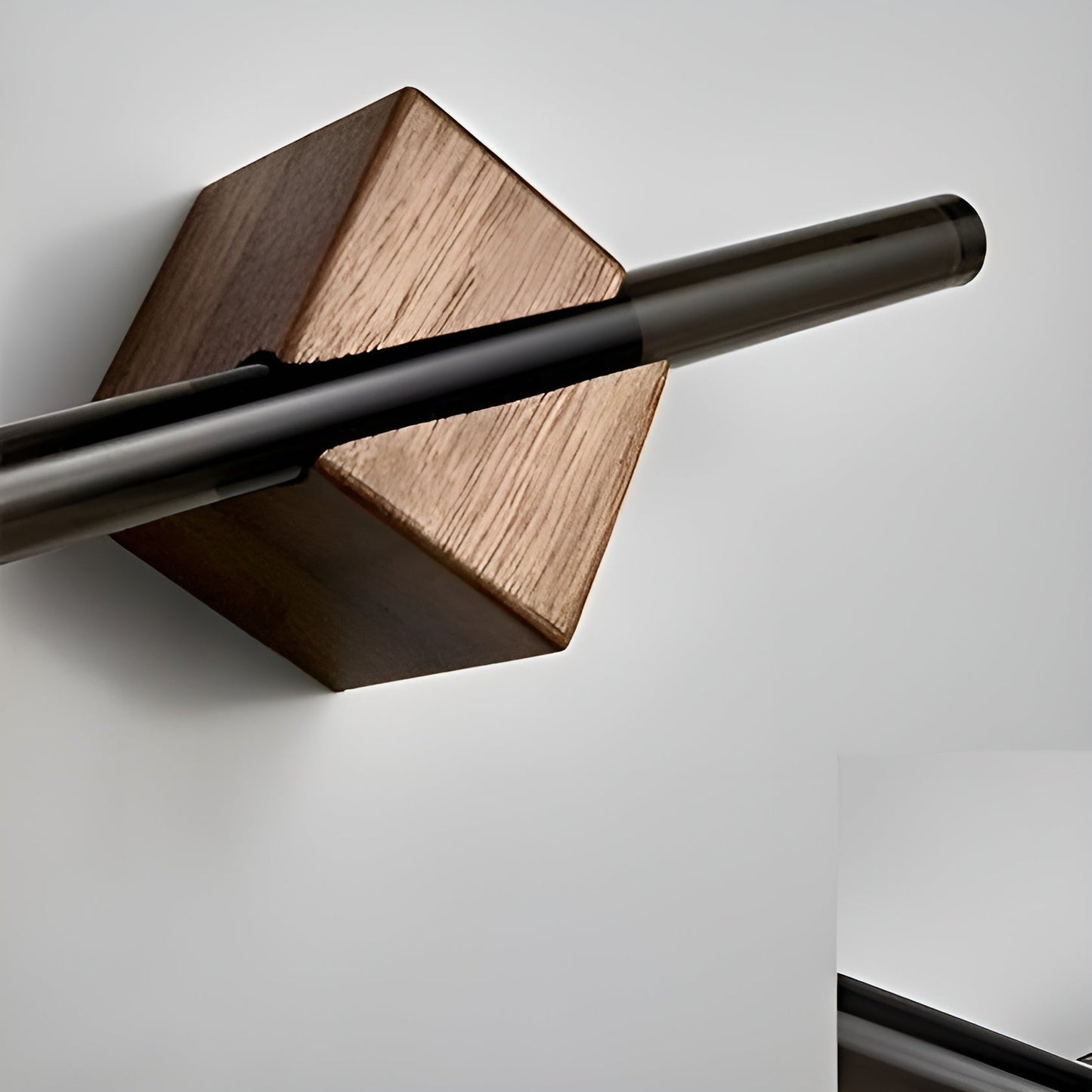Modern Metal Towel Rack Minimalist Bathroom Wall Holder