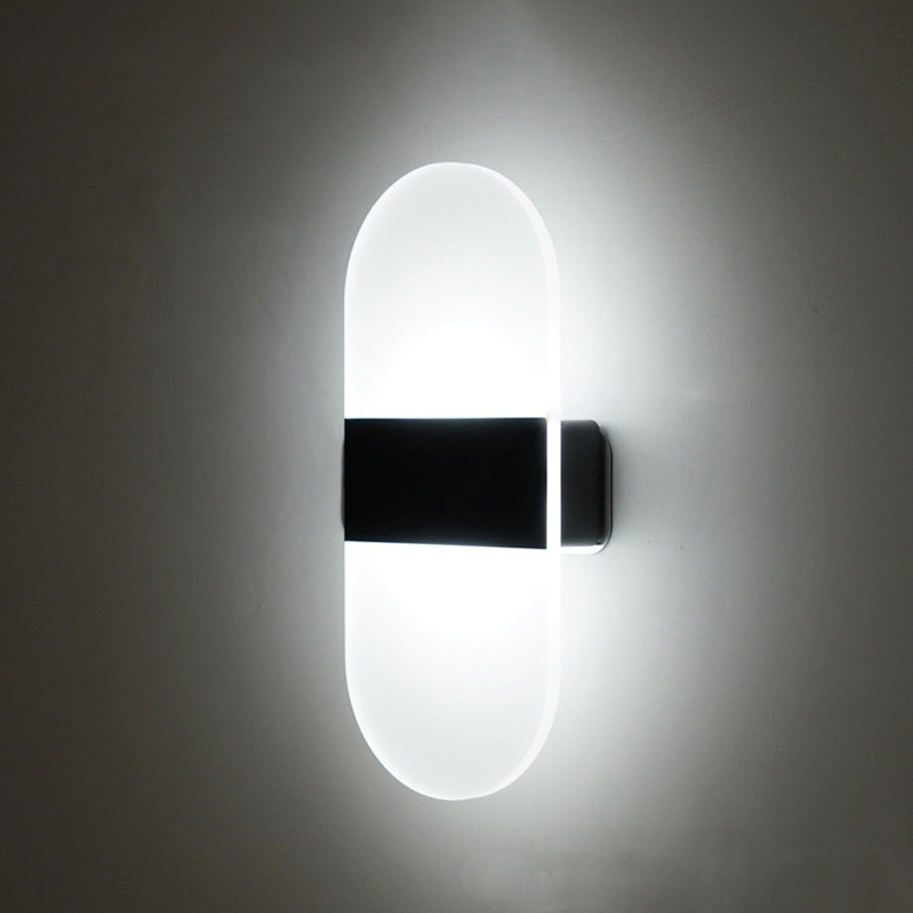Modern Motion Sensor Wall Light Rechargeable LED Lamp