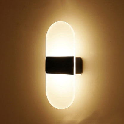 Modern Motion Sensor Wall Light Rechargeable LED Lamp