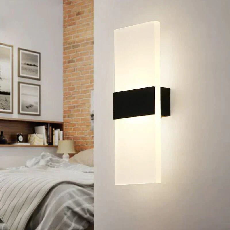 Modern Motion Sensor Wall Light Rechargeable LED Lamp