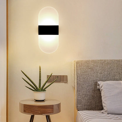 Modern Motion Sensor Wall Light Rechargeable LED Lamp