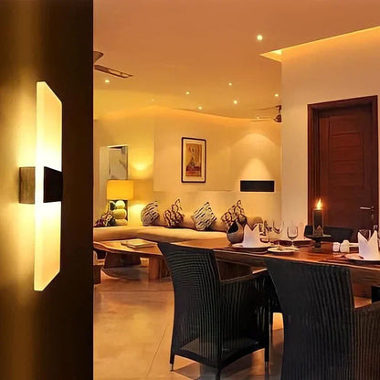 Modern Motion Sensor Wall Light Rechargeable LED Lamp