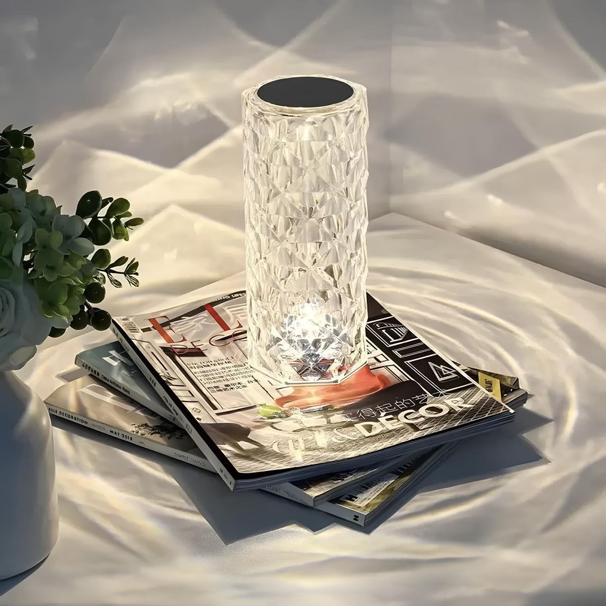 Modern Rechargeable Table Lamp Touch Control 16 Color Dimmable Mood Light