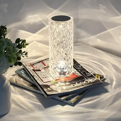 Modern Rechargeable Table Lamp Touch Control 16 Color Dimmable Mood Light