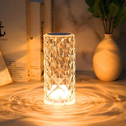 Modern Rechargeable Table Lamp Touch Control 16 Color Dimmable Mood Light