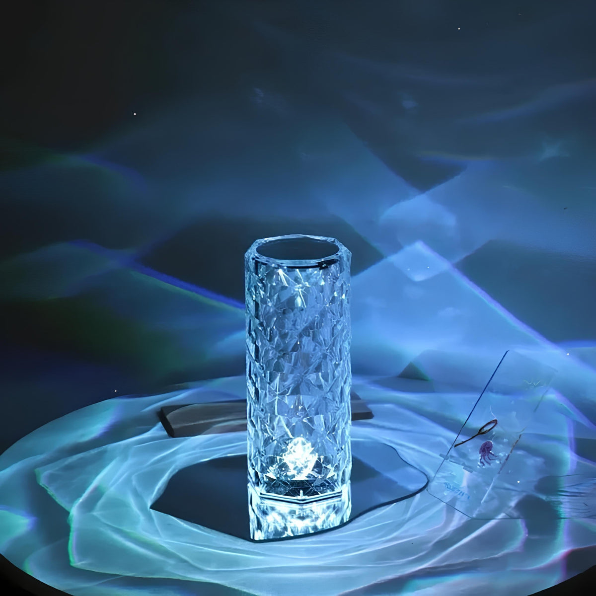 Modern Rechargeable Table Lamp Touch Control 16 Color Dimmable Mood Light