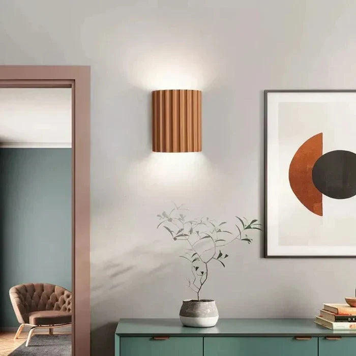 Modern Resin Wall Lamp Artistic LED Decorative Lighting