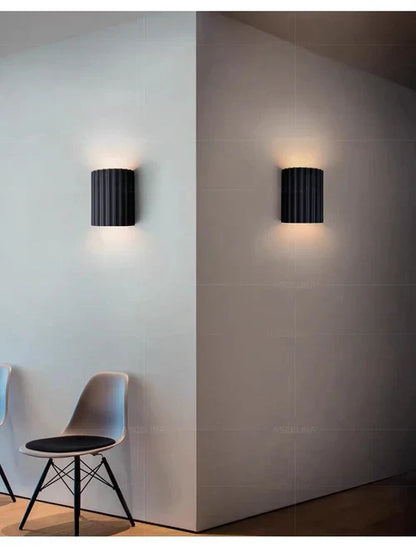 Modern Resin Wall Lamp Artistic LED Decorative Lighting
