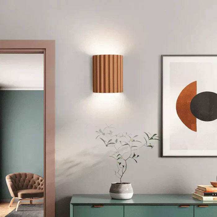 Modern Resin Wall Lamp Artistic LED Decorative Lighting