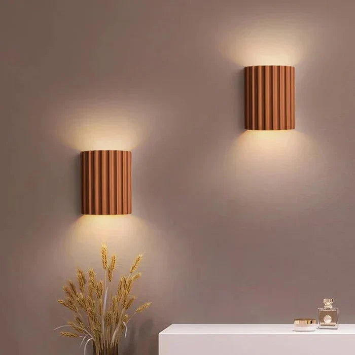 Modern Resin Wall Lamp Artistic LED Decorative Lighting
