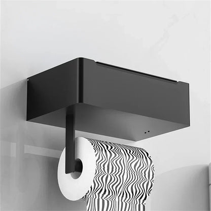 Modern Stainless Steel Toilet Paper Holder Stand