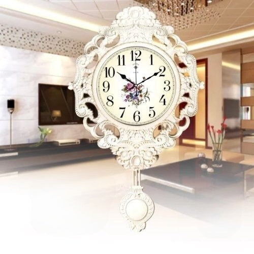 Modern Swing Wall Clock Luxury Decorative Pendulum Clock