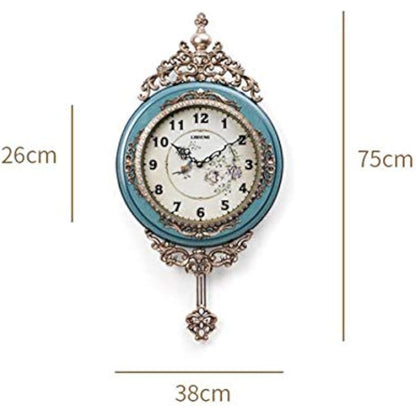 Modern Swing Wall Clock Luxury Decorative Pendulum Clock