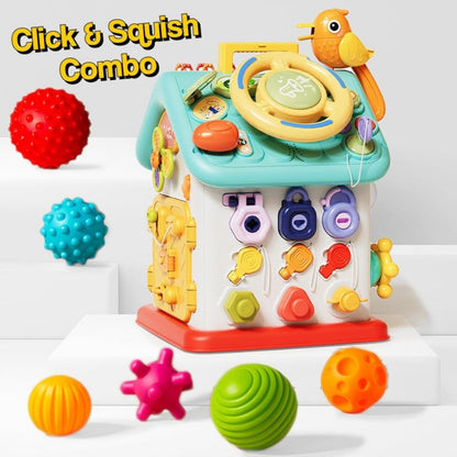 Montessori Busy House Activity Toy for Toddlers