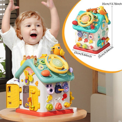 Montessori Busy House Activity Toy for Toddlers
