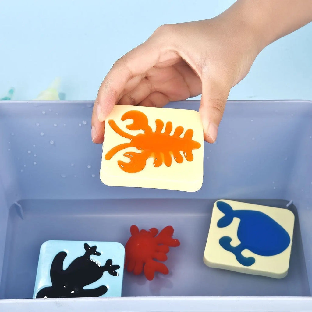 Montessori creatieve waterslijmset voor kinderen