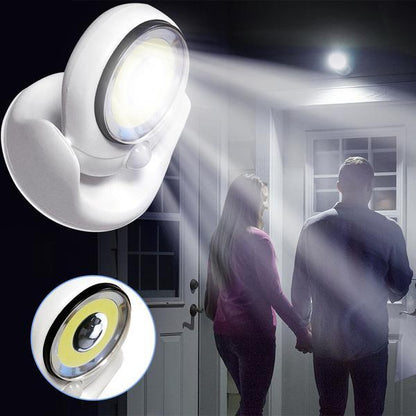 Motion Sensor LED Light Wireless Waterproof Security Lamp