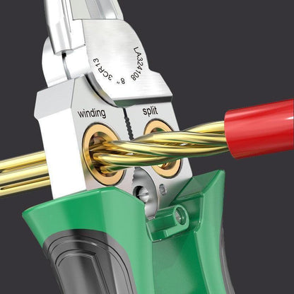 Multifunction Wire Stripper Cutter Tool Precision Cable Stripping Pliers
